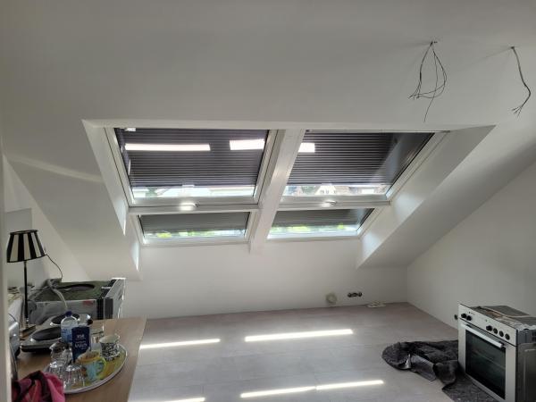 Dachfenster mit Beschattung